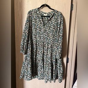 NWOT XL Entro Printed Dress